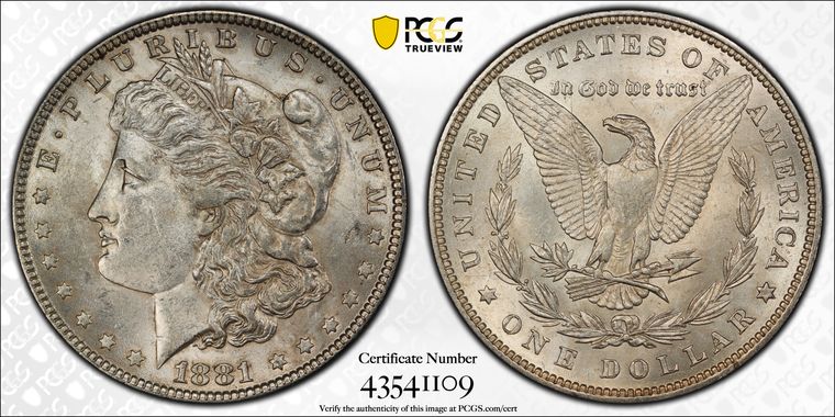 Cert 43541109 - Coin Image