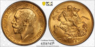 1925 Sov S-3996 MS65