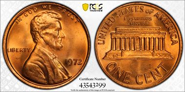 1972 1C DDO, FS-109 MS65RD