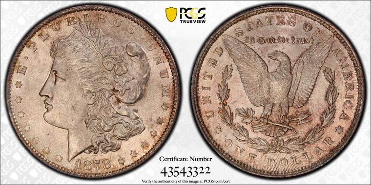 Cert 43543322 - Coin Image