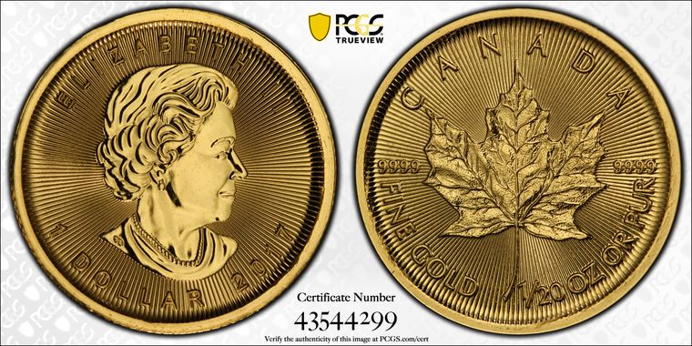 Cert 43544299 - Coin Image