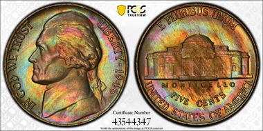 1946 5C DDR FS-801 MS65