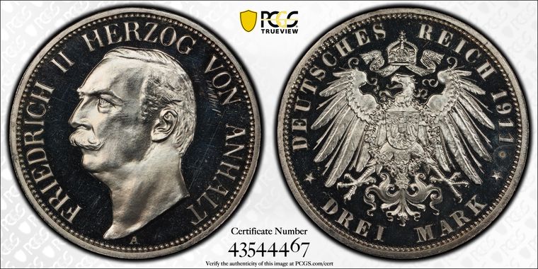 Cert 43544467 - Coin Image