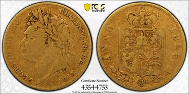 1825 1/2 Sov S-3803 VG10