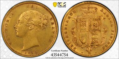 1874 1/2 Sov S-3860D N1