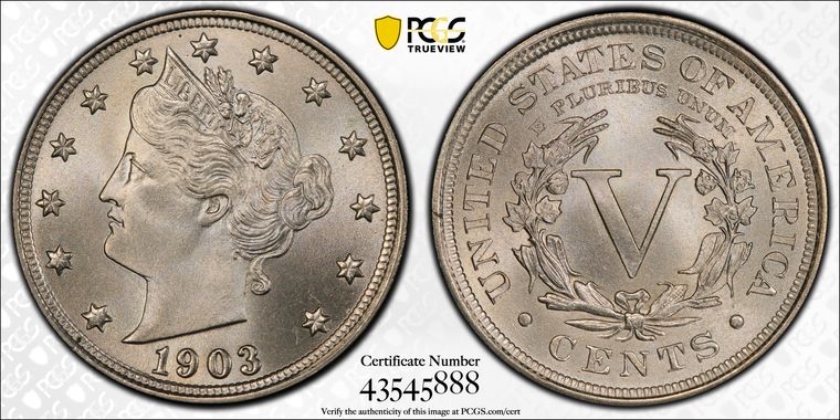 Cert 43545888 - Coin Image