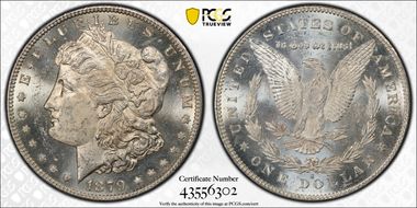 1879-S $1 Reverse of 1878 MS62