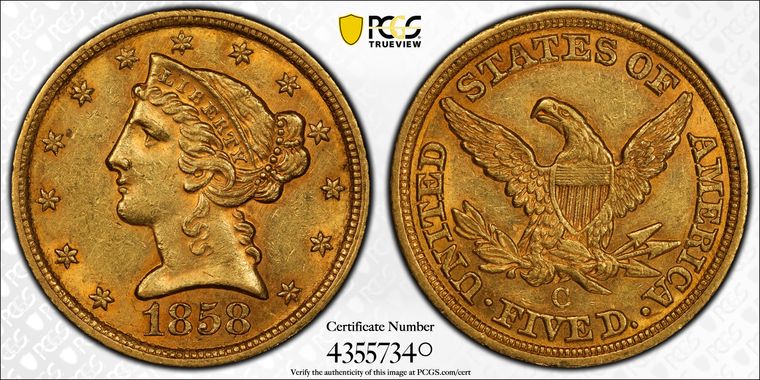 Cert 43557340 - Coin Image