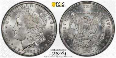 1883-CC $1 MS64+