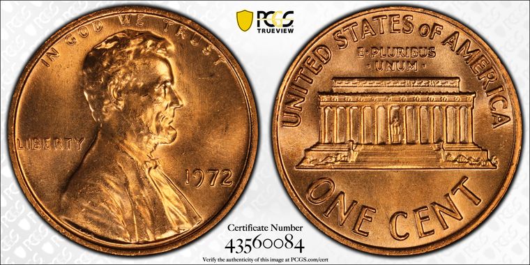 Cert 43560084 - Coin Image