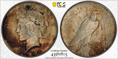 1934 $1 MS63