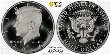 2014-S 50C Enhanced - Silver 50th Anniversary Set MS69PL