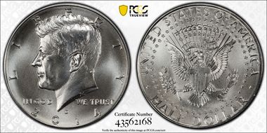 2014-D 50C Silver, 50th Anniversary Set MS69