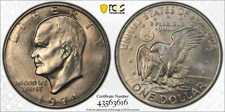 Cert 43563616 - Coin Image