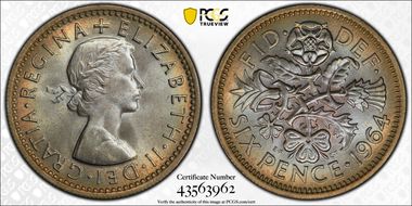 1964 6D S-4149 MS66+