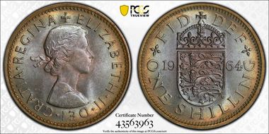 1964 Shil S-4147 English Rev MS65+