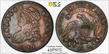 1819 25C Small 9 XF40