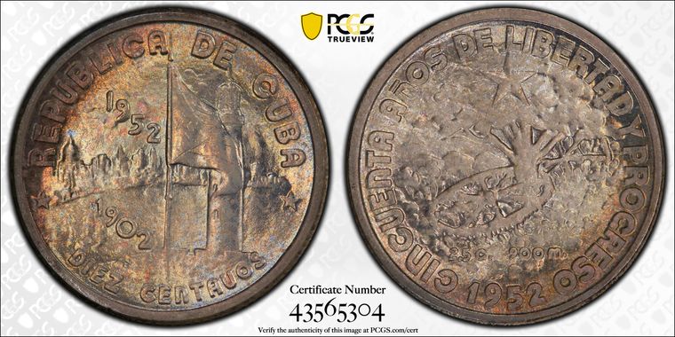 Cert 43565304 - Coin Image