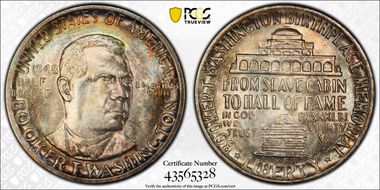 1948-S 50C Booker T. Washington MS67