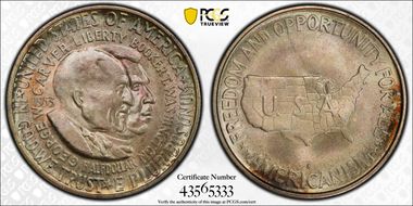 1953-S 50C Washington-Carver MS67