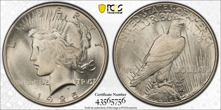 Cert 43565756 - Coin Image