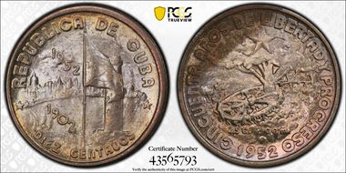 1952 10C Republic MS66