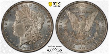 1884-O $1 MS63