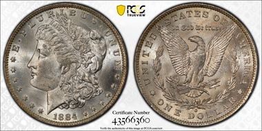 1884-O $1 MS63