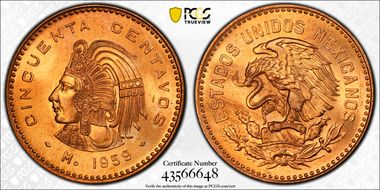 1959-Mo 50C KM-450 MS66RD