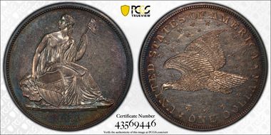 1836 $1 J-60 Original, Alignment I PR62+ 