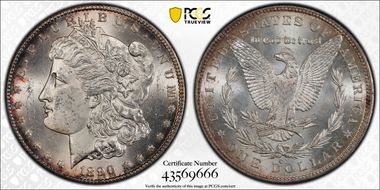 1890-CC $1 MS63
