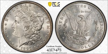 1897 $1 MS66