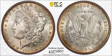 1899-O $1 MS65