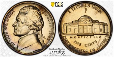 1942-P 5C Silver PR66