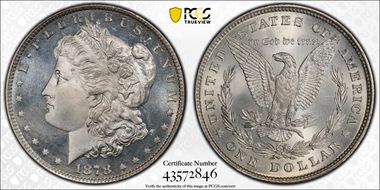 1878 8TF $1 MS66