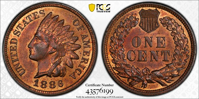 Cert 43576199 - Coin Image