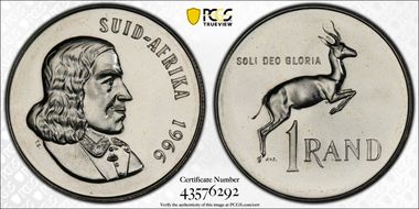 1966 Rand Afrikaans PR67