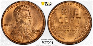1930-D 1C MS66RD