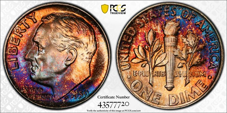 Cert 43577720 - Coin Image