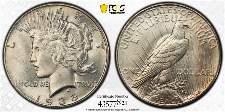 Cert 43577821 - Coin Image