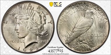 1928 $1 MS65