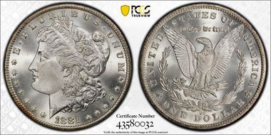 1881-CC $1 MS67