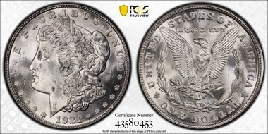 1921-S $1 MS64