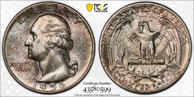 1956 25C MS67