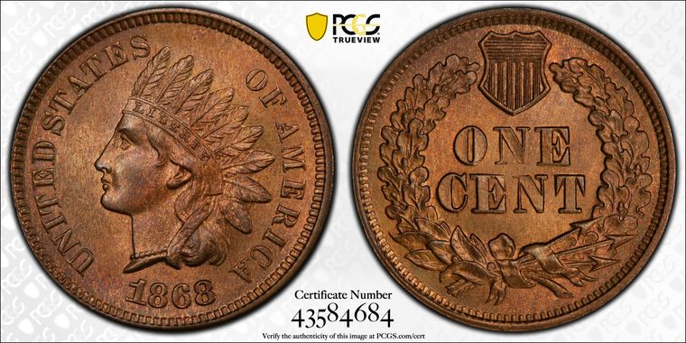 Cert 43584684 - Coin Image