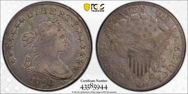 1798 $1 Large Eagle VF20