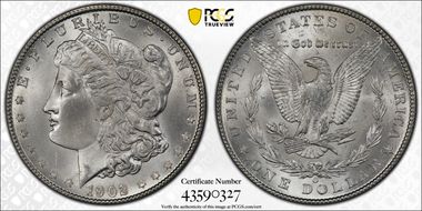 1902-O $1 MS65+ 