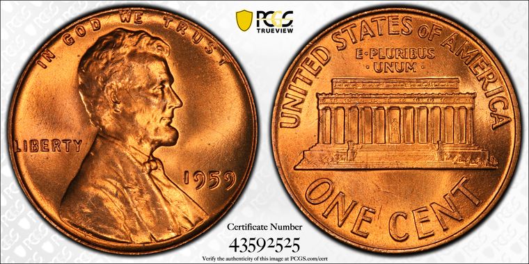 Cert 43592525 - Coin Image