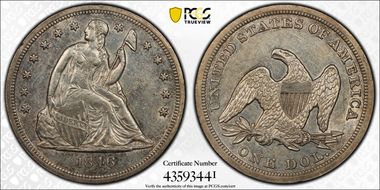 1846 $1 AU53