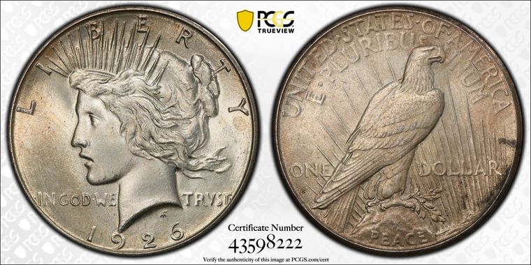 Cert 43598222 - Coin Image